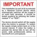 Important Rcd Test Label- Pack of 5 Sapp (75 X 75 Mm) 423424