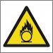 Oxidising Symbol -labels (50 X 50 mm Roll of 250) 423430