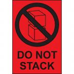 Do Not Stack - Paper Packaginglabels (100 X 150 mm Roll of 1000) 423463