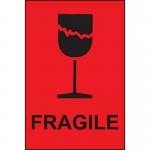 Fragile - Paper Packaginglabels (100 X 150 mm Roll of 1000) 423464
