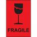 Fragile - Paper Packaginglabels (100 X 150 mm Roll of 1000) 423464