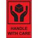 Handle with Care - Paper Packaginglabels (100 X 150 mm Roll of 1000) 423465