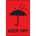 Keep Dry - Paper Packaginglabels (100 X 150 mm Roll of 1000) 423467