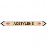 Flow Marker - Acetylene(yellow Ochre - 5 Pack) 423472