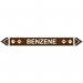 Flow Marker - Benzene(brown - 5 Pack) 423481
