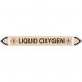 Flow Marker - Liquidoxygen (yellow Ochre - 5 Pack) 423524