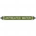 Flow Marker - Untreatedwater (green - 5 Pack) 423551