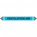 Flow Marker - Ventilationair (light Blue - 5 Pack) 423554