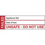 Fail Test Label -250 Roll Sav (50 X 15 Mm) 423561