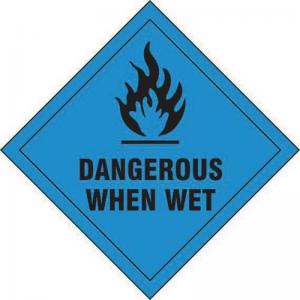Dangerous When Wet - Sav Diamond 200 X 200mm 423592