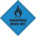 Dangerous When Wet- Sav Diamond (200 X 200 Mm) 423592
