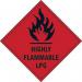 Highly Flammablelpg - Sav (200 X 200 Mm) 423607