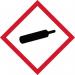Ghs Compressed Gassymbol - Sav (100 X 100 Mm) 423636
