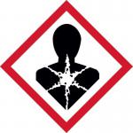 Ghs Health Hazard Symbol - Sav (100 X 100 Mm) 423646