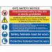 Composite Site Safetysign (irish Version) 423658