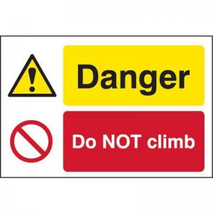 Quarry Sign Danger Do Not Climb - Fmx 600 X 400mm 423669