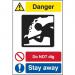 Quarry Sign: Do Not Dig Stay Away - Fmx (400 X 600 Mm) 423683