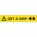 Quarry Sign: Get A Grip(horizonal) - Sav (400 X 70 Mm) 423684