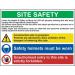 Site Safety Composite- Correx (800 X 600 Mm) 423700