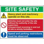 Site Safety Composite- Correx (800 X 600 Mm) 423701