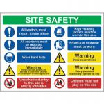 Site Safety Noticefpp (800 mm X 600 Mm) 423707