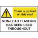 There Is No Lead on This Roof Non-lead Flashing... - 1.2 mm Recyclable Pp (300 X 200 Mm) 423710