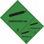 Compressed Gas Class 2 Labels- Sav (200 X 300 Mm) (pack of 3) 423718