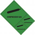 Compressed Gas Labels- Sav (200 X 300 Mm) (pack of 3) 423719