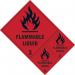 Flammable Liquid Class 3 Labels- Sav (200 X 300 Mm) (pack of 3) 423722