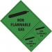 Non Flammable Gas Labels- Sav (200 X 300 Mm) (pack of 3) 423726