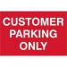 Customer Parkingonly - Sapp (300 X 200 Mm) 423737