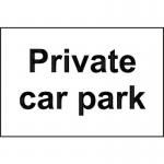 Private Car Park- 1.2 mm Recyclable Pp (300 X 200 Mm) 423740
