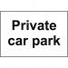 Private Car Park- 1.2 mm Recyclable Pp (300 X 200 Mm) 423740