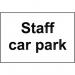 Staff Car Park- 1.2 mm Recyclable Pp (300 X 200 Mm) 423744