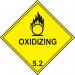 Oxidizing 5.2 - Labels(100 X 100 mm Roll of 250) 423779