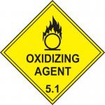 Oxidizing Agent 5.1 -labels (100 X 100 mm Roll of 250) 423780