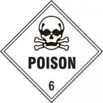 Poison 6 - Labels(100 X 100 mm Roll of 250) 423782