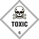 Toxic 6 - Labels(100 X 100 mm Roll of 250) 423785