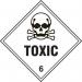 Toxic 6 - Labels(250 X 250 mm Pack of 10) 423786