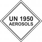 Un 1950 Aerosols - Labels(100 X 100 mm Roll of 250) 423789