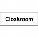 Cloakroom - 1.2 mm Recyclable Pp (300 X 100 Mm) 423799