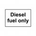 Diesel Fuel Only- 1.2 mm Recyclable Pp (150 X 100 Mm) 423801