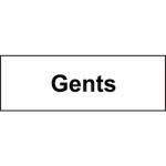Gents - 1.2 mm Recyclable Pp (300 X 100 Mm) 423818