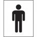 Male Symbol - 1.2 mm Recyclable Pp (125 X 200 Mm) 423827