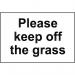 Please Keep Off Thegrass - Sav (300 X 200 Mm) 423835