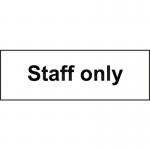 Staff Only - Sav (300 X 100 Mm) 423861