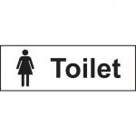 Toilet (ladies)- 1.2 mm Recyclable Pp (300 X 100 Mm) 423866