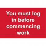 You Must Log in Before Commencingwork - 1.2 mm Recyclable Pp (300 X 200 Mm) 423875