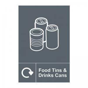 Recycling Food Tins & Drinks Cans - 1.2mm Recyclable Pp 200 X