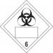 Biohazard 6 Symbol- Sav Placard (250 X 250 Mm) 423962